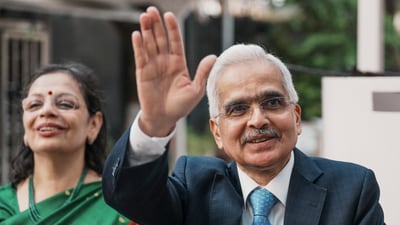 Former RBI governor Shaktikanta Das (PTI file photo) Former RBI governor Shaktikanta Das (PTI file photo)