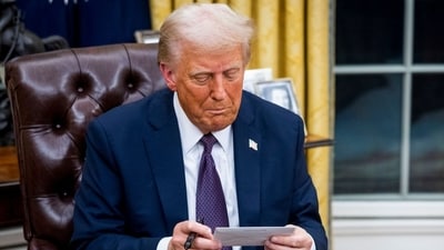 Citing freedom of expression, the Associated Press filed a lawsuit against three Trump administration officials on Friday to prevent their journalists from being blocked from attending presidential events. (Bloomberg/Jim Lo Scalzo) Citing freedom of expression, the Associated Press filed a lawsuit against three Trump administration officials on Friday to prevent their journalists from being blocked from attending presidential events. (Bloomberg/Jim Lo Scalzo)