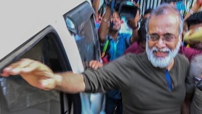 The portal’s founder Prabir Purkayastha was arrested in October 2023 f (Hindustan Times) The portal’s founder Prabir Purkayastha was arrested in October 2023 f (Hindustan Times)
