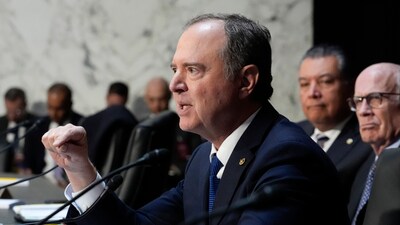 Following Senator Adam Shiff's harsh criticism of Patel, several people on X have speculated that he may be named in the list of FBI's head “enemies” who were mentioned in his 2023 book Government Gangsters. (AP) Following Senator Adam Shiff's harsh criticism of Patel, several people on X have speculated that he may be named in the list of FBI's head “enemies” who were mentioned in his 2023 book Government Gangsters. (AP)
