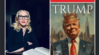 Madonna's reaction comes after Trump took to social media on Wednesday and declared “LONG LIVE THE KING”, mentioning that he had thwarted a New York proposal to impose $9 peak congestion fees for vehicles entering crowded Manhattan. (Madonna@X/WhiteHouse@X)