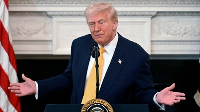 US President Donald Trump began negotiations on ending the Russia-Ukraine conflict on Tuesday, but excluded Kyiv from the talks. (AP)