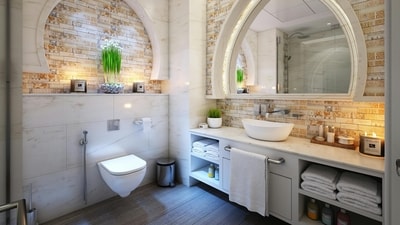 Natural stone can be included on the walls to floors, marking them as incredibly versatile. (Pexels) Natural stone can be included on the walls to floors, marking them as incredibly versatile. (Pexels)