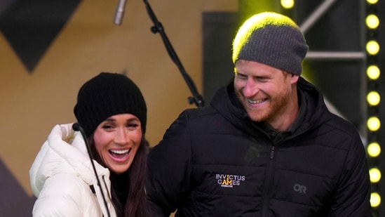 Harry and Meghan share surprise statement ahead of NAACP Image Awards in California (Darryl Dyck/The Canadian Press via AP) (AP)