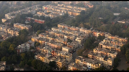 In January 2023, the Supreme Court had ruled that the first 30 sectors of Chandigarh carried the heritage status of Le Corbusier zone and, therefore, conversion of residential houses into floor-wise apartments cannot be permitted in these sectors. (HT)