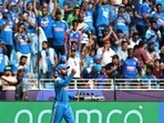 India's Virat Kohli celebrates after taking a catch to dismiss Pakistan's Khushdil Shah during the ICC Champions Trophy one-day international (ODI) cricket match between Pakistan and India at the Dubai International Stadium in Dubai on February 23, 2025. India's Virat Kohli celebrates after taking a catch to dismiss Pakistan's Khushdil Shah during the ICC Champions Trophy one-day international (ODI) cricket match between Pakistan and India at the Dubai International Stadium in Dubai on February 23, 2025.