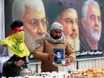 The funeral ceremony for Hassan Nasrallah, killed in an Israeli strike in September 2024, was be held at the Camille Chamoun Sports City Stadium on the outskirts of Beirut. (Photo by AHMAD AL-RUBAYE / AFP) The funeral ceremony for Hassan Nasrallah, killed in an Israeli strike in September 2024, was be held at the Camille Chamoun Sports City Stadium on the outskirts of Beirut. (Photo by AHMAD AL-RUBAYE / AFP)