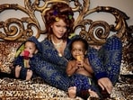 Rihanna and her partner A$AP Rocky have two sons, RZA and Riot. (File Photo: Instagram/ badgalriri) Rihanna and her partner A$AP Rocky have two sons, RZA and Riot. (File Photo: Instagram/ badgalriri)