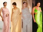 Alia Bhatt, Deepika Padukone, Kareena Kapoor and Priyanka Chopra in Sabyasachi. (Instagram/ Bollywood Celebrity Style) Alia Bhatt, Deepika Padukone, Kareena Kapoor and Priyanka Chopra in Sabyasachi. (Instagram/ Bollywood Celebrity Style)
