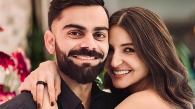 Anushka Sharma attended the match with Virat's brother Vikas Kohli, Anushka Sharma attended the match with Virat's brother Vikas Kohli,