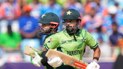 The pair however, managed to switch gears eventually and ended up putting up a good partnership. Shakeel even scored a half-century eventually finishing with a score of 62 off 76 balls and his stand with Rizwan brought 104 runs in 144 balls.&nbsp; (PTI)