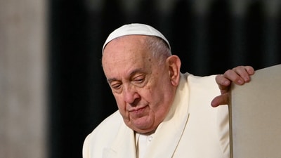 Pope Francis arrives for the weekly general audience at St Peter's Square in The Vatican on November 13, 2024. (AFP) Pope Francis arrives for the weekly general audience at St Peter's Square in The Vatican on November 13, 2024. (AFP)