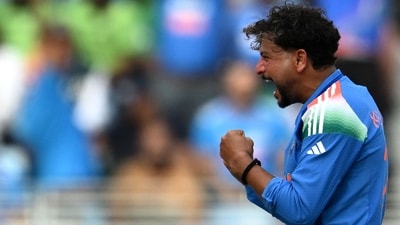 India roared back, however, and didn't allow Pakistan to capitalise on the platform the two batters built.&nbsp; (AFP)