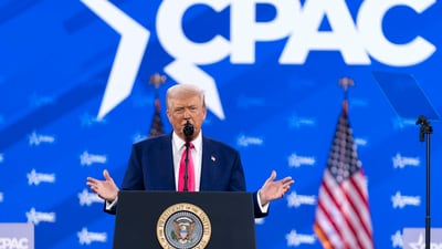 Donald Trump’s remarks come after Indian foreign minister S Jaishankar reacted to his allegations regarding the USAID funding for elections in India. (AP) Donald Trump’s remarks come after Indian foreign minister S Jaishankar reacted to his allegations regarding the USAID funding for elections in India. (AP)