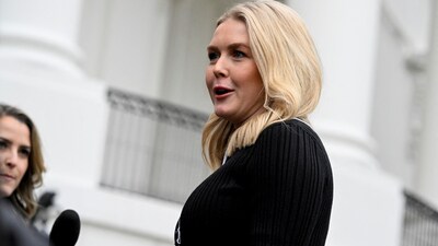 White House Press Secretary Karoline Leavitt told reporters that president Donald Trump is very confident of getting the peace deal done this week. (Reuters)