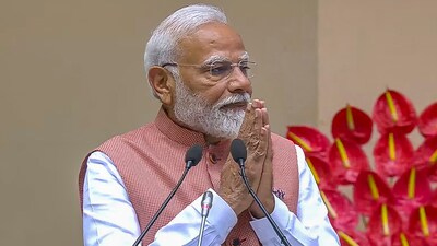 PM Modi also praised the Indian Space Research Organisation (ISRO) for achieving a "Century" in its launch. (X/@NarendraModi) PM Modi also praised the Indian Space Research Organisation (ISRO) for achieving a "Century" in its launch. (X/@NarendraModi)