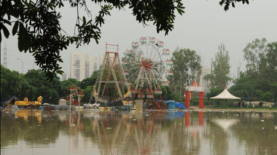 Leisure Valley Park in Sector 29 (HT Archive)