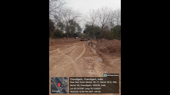 The deadline for completing the work at the site in Sector 56 has been set for March 31.