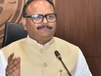 Uttar Pradesh Deputy CM Brajesh Pathak (HT FILE)