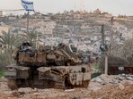 Israeli machinery maneuvers during an Israeli operation in Jenin, in the Israeli-occupied West Bank, February 23, 2025