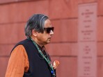 Congress MP Shashi Tharoor during the Budget session of Parliament in New Delhi, Tuesday, Feb. 11, 2025. Congress MP Shashi Tharoor during the Budget session of Parliament in New Delhi, Tuesday, Feb. 11, 2025.