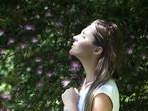 The pupil is smallest around inhalation onset and largest during exhalation, researchers observed. The pupil is smallest around inhalation onset and largest during exhalation, researchers observed.