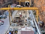 A general view shows a section of the Srisailam Left Bank Canal (SLBC) project tunnel, a day after a portion of the tunnel collapsed at Nagarkurnool district in India's Telangana state on February 23, 2025. Search teams in southern India were working on February 23, to rescue eight workers believed to be trapped in an irrigation tunnel that collapsed during construction, officials said. (Photo by AFP) A general view shows a section of the Srisailam Left Bank Canal (SLBC) project tunnel, a day after a portion of the tunnel collapsed at Nagarkurnool district in India's Telangana state on February 23, 2025. Search teams in southern India were working on February 23, to rescue eight workers believed to be trapped in an irrigation tunnel that collapsed during construction, officials said. (Photo by AFP)