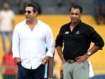 Wasim Akram (L) and Waqar Younis didn't have any option but to agree with Ajay Jadeja.
