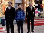 Xi Jinping spoke to Vladimir Putin on a call on Monday "upon invitation" with the Russian leader. Xi Jinping spoke to Vladimir Putin on a call on Monday "upon invitation" with the Russian leader.
