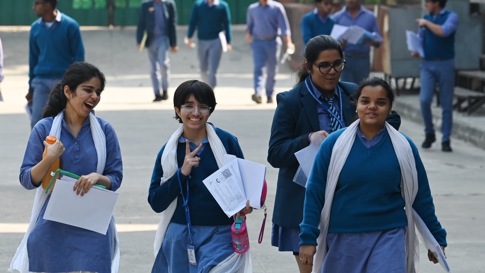 CBSE Board Exam 2025: Class 12 students appear for Geography paper on February 24, see photos CBSE Board Exam 2025: Class 12 students appear for Geography paper on February 24, see photos