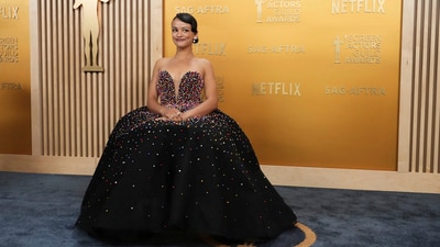 Wicked's Marissa Bod stole the show at the 31st Sag Awards red carpet on Sunday, Feb. 23, 2025, at the Shrine Auditorium in Los Angeles. (Jordan Strauss/Invision/AP) Wicked's Marissa Bod stole the show at the 31st Sag Awards red carpet on Sunday, Feb. 23, 2025, at the Shrine Auditorium in Los Angeles. (Jordan Strauss/Invision/AP)