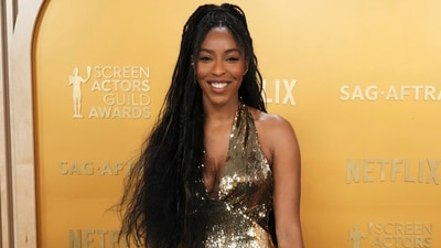Jessica Williams was a golden goddess on the 31st annual Screen Actors Guild Awards red carpet on Sunday, Feb. 23, 2025. (Jordan Strauss/Invision/AP) Jessica Williams was a golden goddess on the 31st annual Screen Actors Guild Awards red carpet on Sunday, Feb. 23, 2025. (Jordan Strauss/Invision/AP)