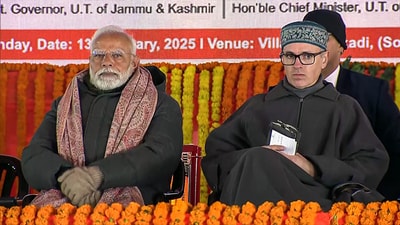 File Photo: Prime Minister Narendra Modi with Jammu and Kashmir Chief Minister Omar Abdullah. (ANI Photo) File Photo: Prime Minister Narendra Modi with Jammu and Kashmir Chief Minister Omar Abdullah. (ANI Photo)