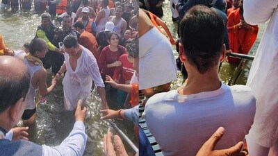 Akshay Kumar at the Maha Kumbh Akshay Kumar at the Maha Kumbh