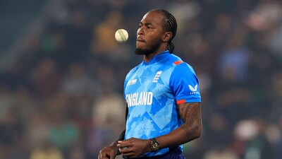 For England, Mark Wood, Jofra Archer, Brydon Carse, Adil Rashid took a wicket each. (REUTERS)