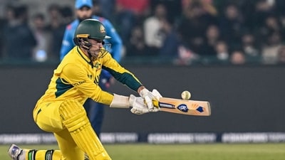 Meanwhile, Matt Short (63) and Alex Carey (69) got half-centuries. (AFP) Meanwhile, Matt Short (63) and Alex Carey (69) got half-centuries. (AFP)