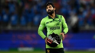 Mohammad Rizwan slammed for comparing Axar Patel and Ravindra Jadeja with Khushdil Shah and Salman Ali Agha. (AFP) Mohammad Rizwan slammed for comparing Axar Patel and Ravindra Jadeja with Khushdil Shah and Salman Ali Agha. (AFP)