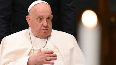Pope Francis has had a restful night, according to the Vatican, after having a respiratory crisis on Saturday (AFP) Pope Francis has had a restful night, according to the Vatican, after having a respiratory crisis on Saturday (AFP)