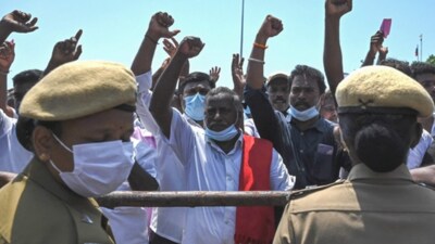 Fishermen protested across the Tamil Nadu coast. (AFP/File)