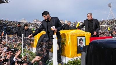 The killing of Nasrallah, who led the Shi'ite Muslim group through decades of conflict with Israel and oversaw its transformation into a military force with regional sway, was one of the opening salvos in an Israeli escalation that badly weakened Hezbollah. (AP) The killing of Nasrallah, who led the Shi'ite Muslim group through decades of conflict with Israel and oversaw its transformation into a military force with regional sway, was one of the opening salvos in an Israeli escalation that badly weakened Hezbollah. (AP)