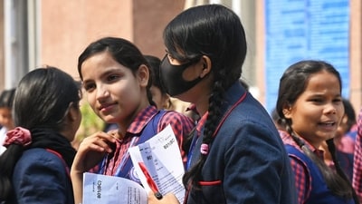 As per the UPMSP, a total of 54,37,233 students are eligible to appear for the UP board exam 2025 at 8140 centres across the state. (Sunil Ghosh / Hindustan Times) As per the UPMSP, a total of 54,37,233 students are eligible to appear for the UP board exam 2025 at 8140 centres across the state. (Sunil Ghosh / Hindustan Times)