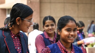 The second shift for UP Board Class 10 exams 2025 will begin from 2 pm wherein students will appear for the Healthcare paper. (Sunil Ghosh / Hindustan Times) The second shift for UP Board Class 10 exams 2025 will begin from 2 pm wherein students will appear for the Healthcare paper. (Sunil Ghosh / Hindustan Times)