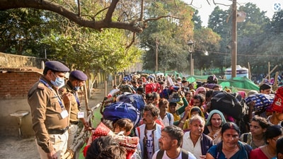 The instructions focus on ensuring effective security arrangements and traffic management for Maha Shivratri. (PTI) The instructions focus on ensuring effective security arrangements and traffic management for Maha Shivratri. (PTI)