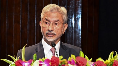 External Affairs Minister S Jaishankar was hailed by Jason Hall, Jamaica's High Commissioner to India, as "one of the most proactive, most productive, most efficient foreign ministers" during a meeting at IIT Varanasi. (ANI) External Affairs Minister S Jaishankar was hailed by Jason Hall, Jamaica's High Commissioner to India, as "one of the most proactive, most productive, most efficient foreign ministers" during a meeting at IIT Varanasi. (ANI)