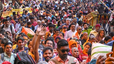 "We are working to guarantee the comfort of the pilgrims travelling to Ayodhya. We met with the district government today, and we made a lot of provisions for the people's comfort," Tripathi told ANI on Sunday. (PTI)