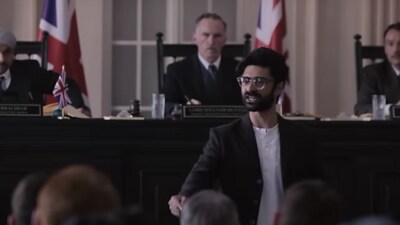 Tarruk Raina's still from is upcoming series The Waking of a Nation. Tarruk Raina's still from is upcoming series The Waking of a Nation.