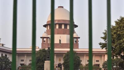 The Supreme Court posted the matter for April. (HT Archive) The Supreme Court posted the matter for April. (HT Archive)
