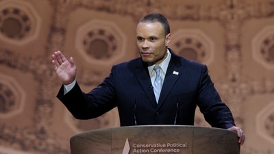 Dan Bongino is one of the most accomplished podcasters in the United States and holds an MBA from Penn State and a master's degree in psychology from C.U.N.Y. (AP Photo/Susan Walsh, File) (AP) Dan Bongino is one of the most accomplished podcasters in the United States and holds an MBA from Penn State and a master's degree in psychology from C.U.N.Y. (AP Photo/Susan Walsh, File) (AP)