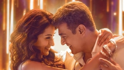 Vidaamuyarchi OTT release: Trisha Krishnan and Ajith Kumar in a still from the film. Vidaamuyarchi OTT release: Trisha Krishnan and Ajith Kumar in a still from the film.