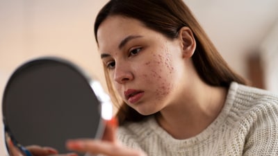 Acne-prone skin requires extra care. (Freepik) Acne-prone skin requires extra care. (Freepik)